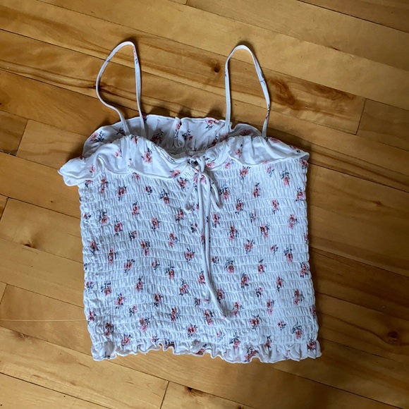 Floral crop top